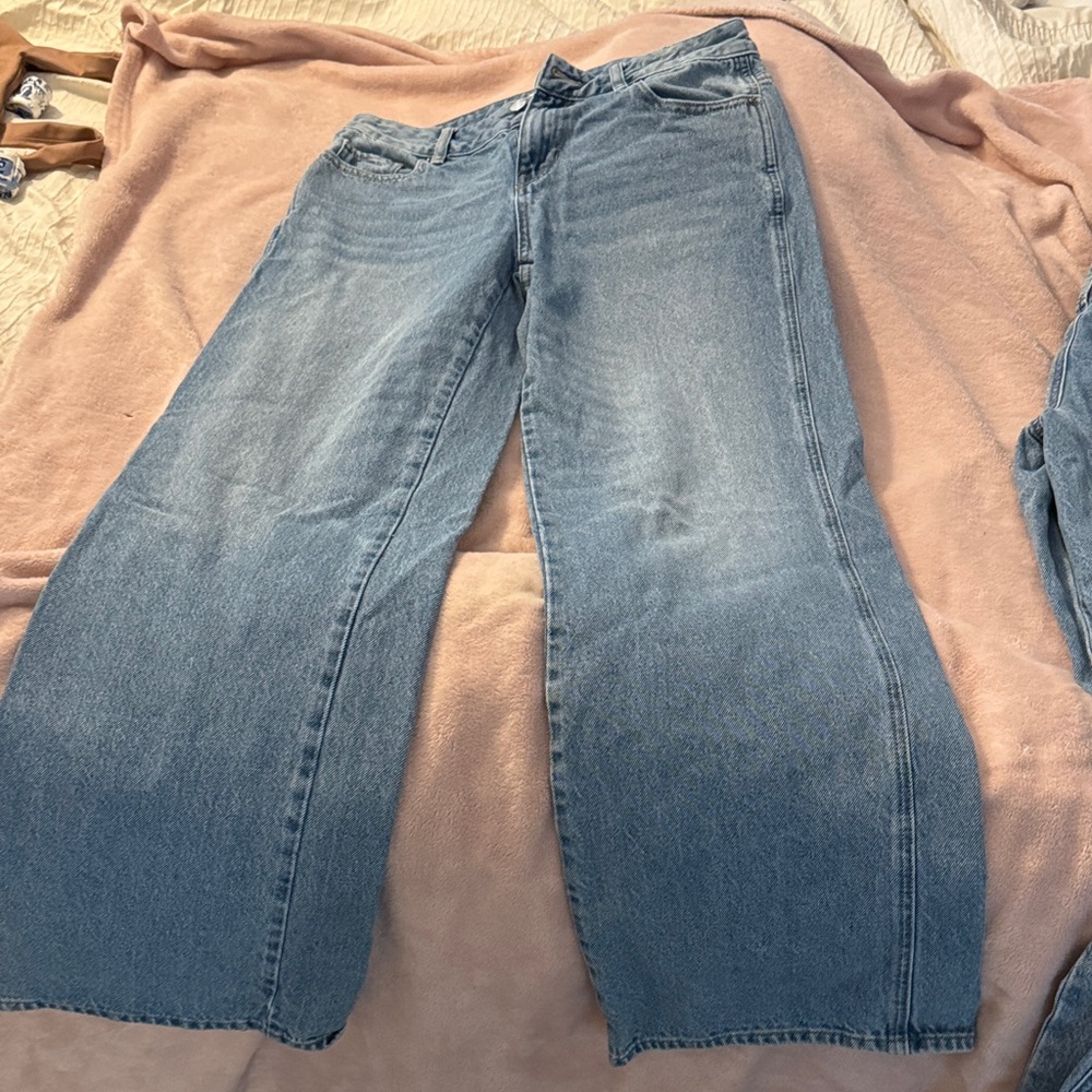 PacSun Light Blue Flare baggy Jeans